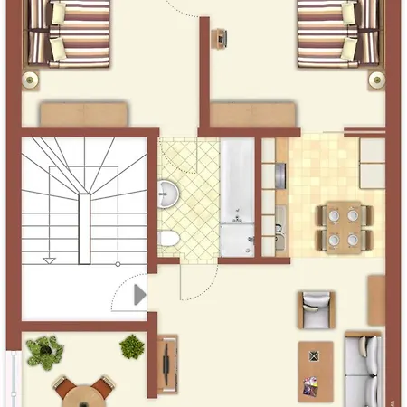 Apartment Promenadenblick/captains-suite Rostock