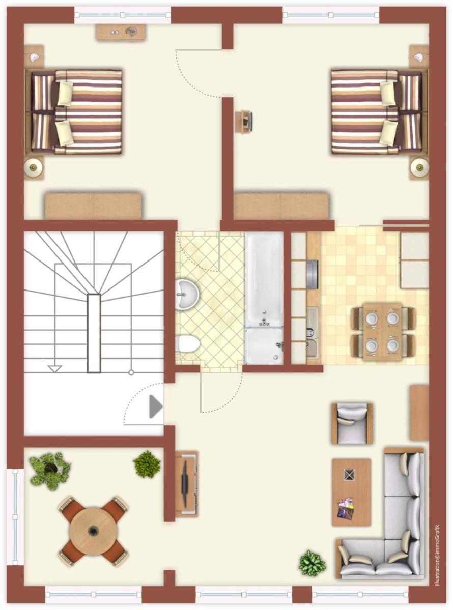 Apartment Promenadenblick/captains-suite *